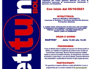 Corsi di Ginnastica per persone con Disabilità